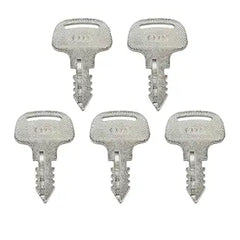 5Pcs Ignition Key 18510-63720 for Kubota Tractor M4900 M5700 M6800 M8200 M9000