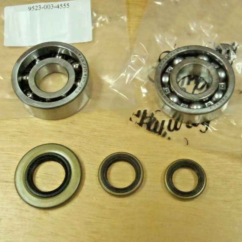 5-Piece Bearing & Seal Kit 9523 003 4555 for Stihl Chainsaw MS660