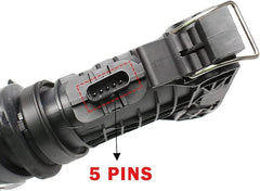 5 pin Air Intake Duct With Air Mass Sensor For Mercedes C-Klasse CLK CLS GLE GLK W204 W212 ML280 GL320 E280 350 Replaces A6420902242 A6420900048