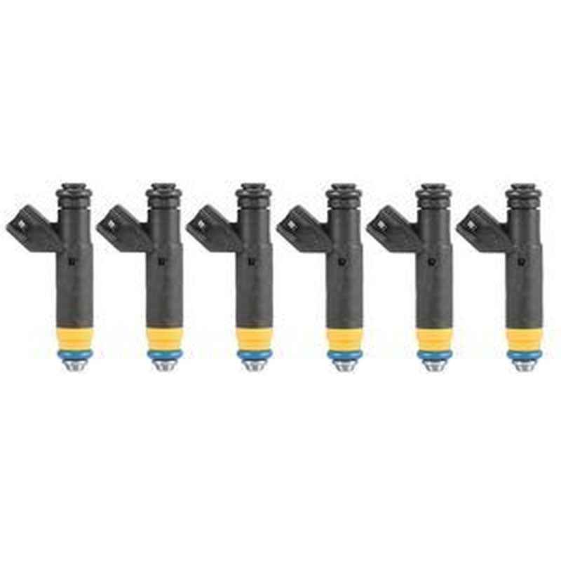 6 Fuel Injectors YR3E-A6A for Ford E-150/250/F-150 V6 2000-2003