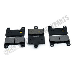 6 Pcs Front & Rear Brake Pad FA379 FA254 for Suzuki Motorcycle GSXR600 GSXR700 GSXR1000 2004-2006