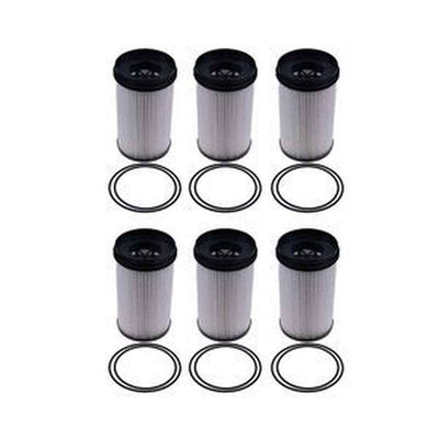 6 PCS Heavy-Duty Fuel Filter P552709 FS20176 R61709 DDER61709 for Detroit DD13/15/16/5 Engines