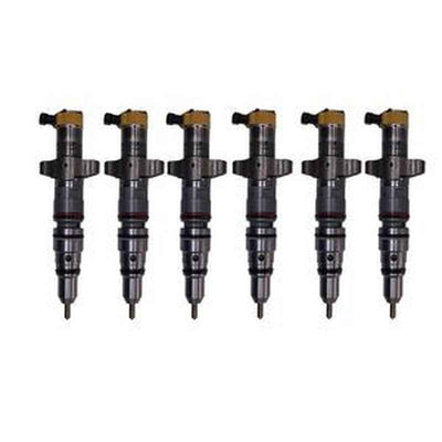 6 Fuel Injectors 10R-7222 for Caterpillar CAT C9 Engine Excavators E336D 330D