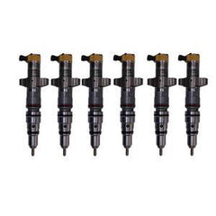 6 Fuel Injectors 10R-7222 for Caterpillar CAT C9 Engine Excavators E336D 330D