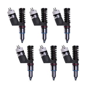 6 Pcs Fuel Injector 10R-7231 for Caterpillar CAT Engine C18 C27 C32 - Buymachineryparts