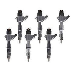 6-Piece Fuel Injector 13024966 0445120244 for Weichai WP6 6.2L Engine