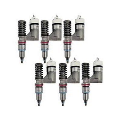 6 Pcs Fuel Injector 249-0709 239-4909 for Caterpillar CAT Engine C15 3406E C32 - Buymachineryparts