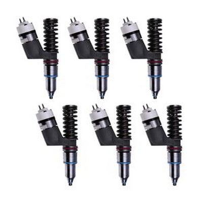 6 Pcs Fuel Injector 276-8307 for Caterpillar CAT Engine C15 C18 C-18 C27 C32 C32B Truck 773GC