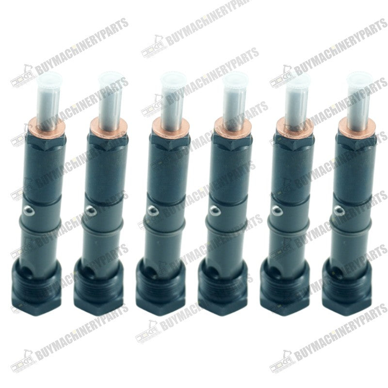 6 pcs Fuel Injector 3919350 for Cummins 5.9L 6BT Diesel Engine 89-93 Dodge