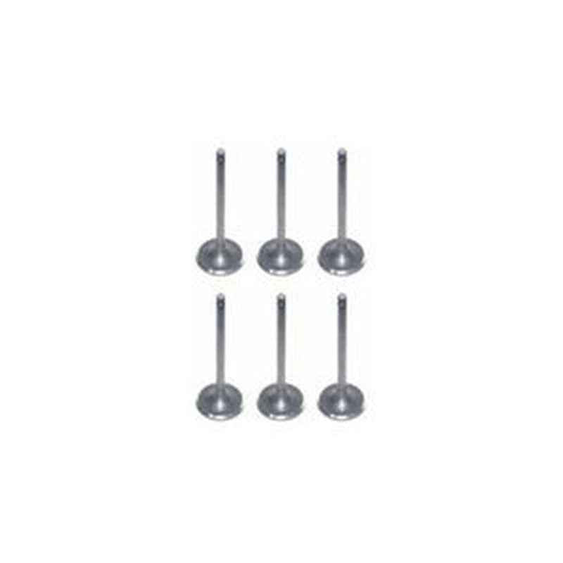 6 Pcs Intake Valve Set for Cummins 4B 6B 4BT 6BT Engines
