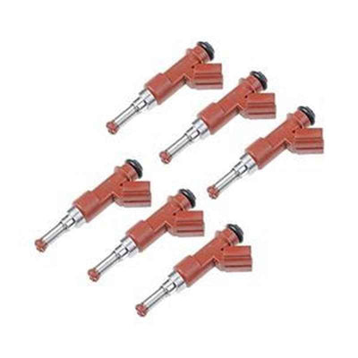 6-Piece Fuel Injector 23250-0P040 for Toyota/Lexus 3.5L V6