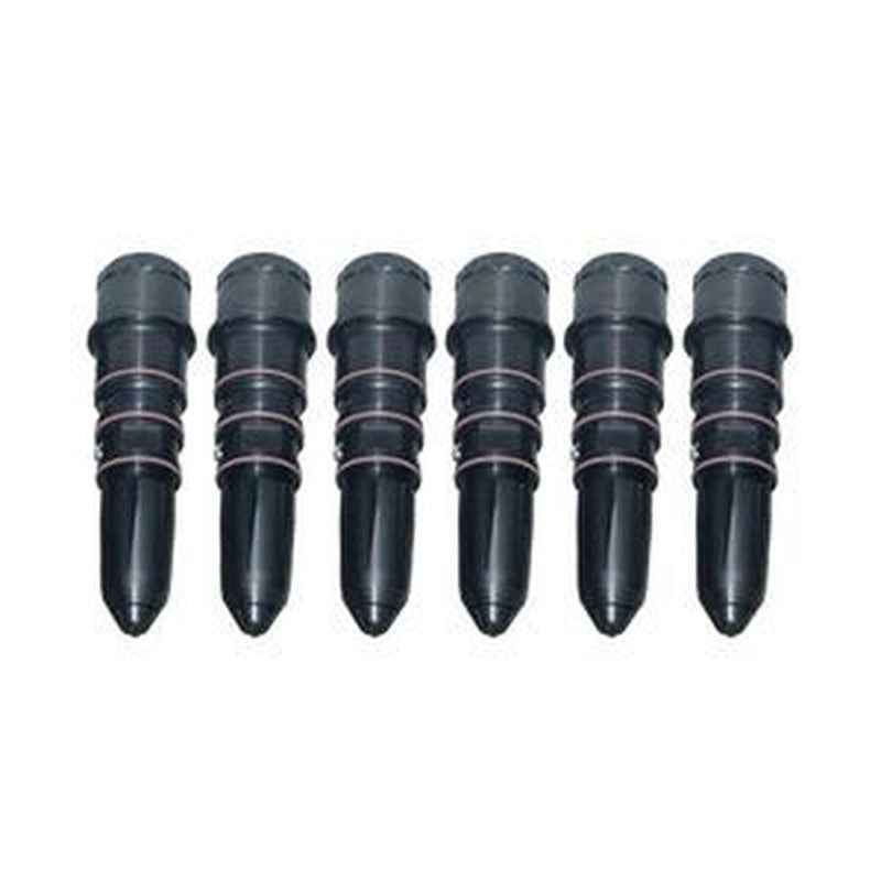 6-Piece Fuel Injector Set 3018321 3054226 for Cummins N855 NH855 NT855 Engines