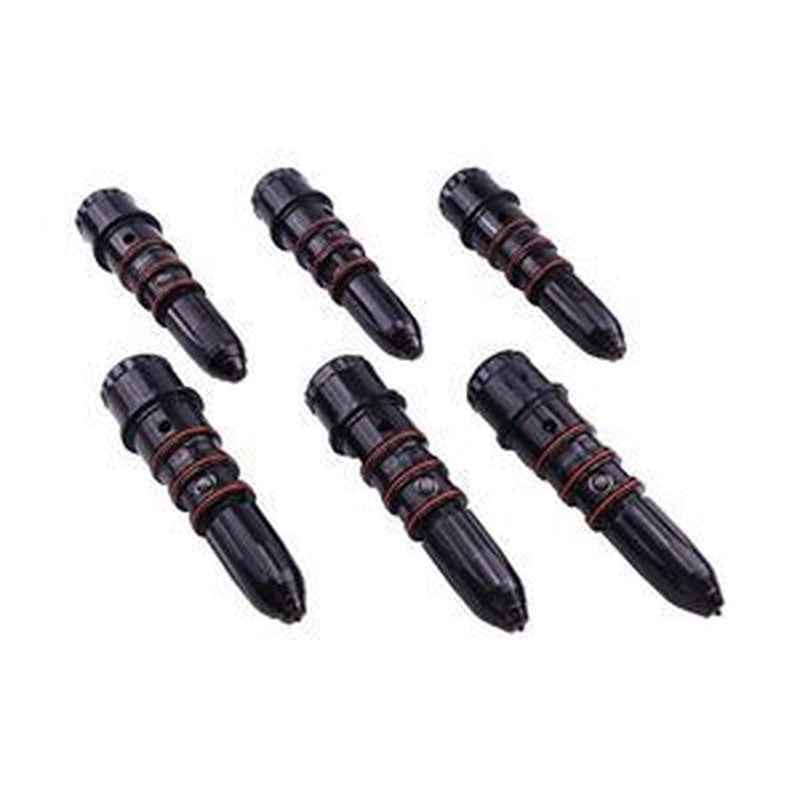 6-Piece Fuel Injector Set 3018346 3054071 for Cummins N855 NT855 Engine
