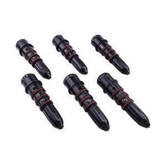 6-Piece Fuel Injector Set 3018346 3054071 for Cummins N855 NT855 Engine