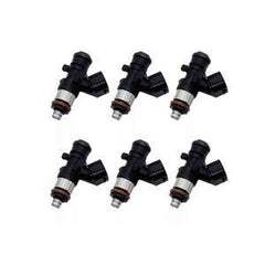 6-Piece Fuel Injector 6AW-13761-00-00 for Yamaha 200hp-350hp Outboard