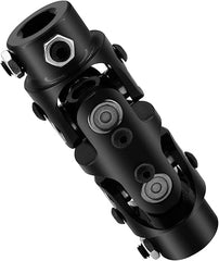 9/16" -26 Spline X 3/4" DD Black Double U Joint Steering Universal Joint DOUBLE U Joint Shaft,Total Length: 5-1/8"