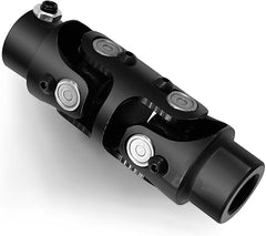 Junta universal negra de doble eje de dirección redondo de 13/16" 36 estrías x 3/4" (longitud total de 5-1/8")