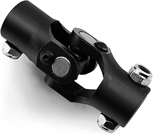 Junta universal cromada simple de eje de dirección de 3/4