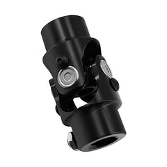 Junta universal de eje de dirección simple redonda negra de 3/4"-30 estrías x 3/4"