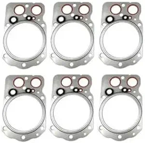 6 PCS Cylinder Head Gasket for Mitsubishi Engine 6D24 6D24T