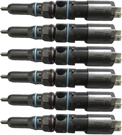 6 PCS Fuel Injector 460-8213 20R-5077 for Caterpillar CAT Engine C9 C9.3 Wheel Loader 966L 966M 972L 972M