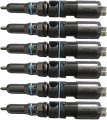 6 PCS Fuel Injector 460-8213 20R-5077 for Caterpillar CAT Engine C9 C9.3 Wheel Loader 966L 966M 972L 972M