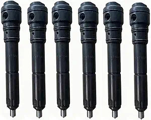 6 Pcs Fuel Injector 6212-12-3200 for Komatsu Engine SA6D140 SAA6D140E