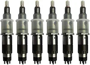 6Pcs Fuel Injector 6754-11-3011 for Komatsu Engine 4D107 6D107 Excavator PC200-8 PC200LC-8 PC220-8 PC240LC-8 PC270-8