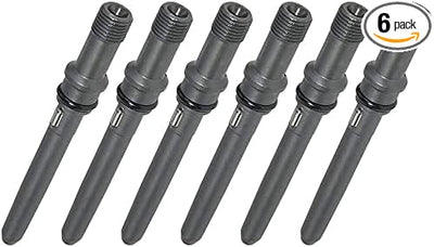 6Pcs Fuel Injector Connect Tube 4897114 for Cummins Engine 4B3.9 ISB ISB5.9 ISBE4