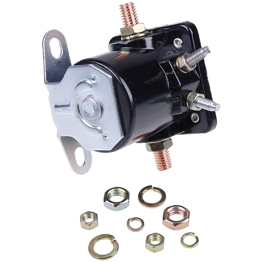 6V 4 Post Starter Solenoid Relay 311007 for Ford New Holland Tractor 501 600 700 800 601 701 801