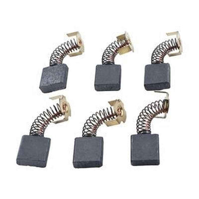 6-Piece Carbon Brush 5140011-85 for Dewalt Planer DW733 DW734 DW735 DW735X