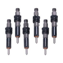6-Piece Fuel Injector 6736-13-3100 6736133100 for Komatsu SA6D102E-2 Engine
