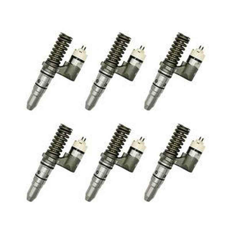 6-Piece Fuel Injector 8E-8836 for Caterpillar CAT 3066/3116 Excavator