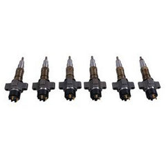 6 Pcs Fuel Injector 2872127 4984332 4954927 for Cummins Engine 6C8.3 QSL8.3 ISC8.9 ISL8.9