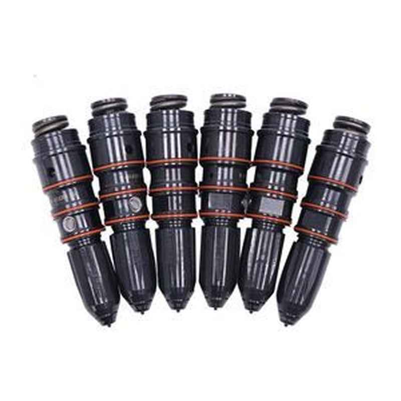 6-Piece Fuel Injector 4914308 for Cummins NTC NH N855 NT855 Engines