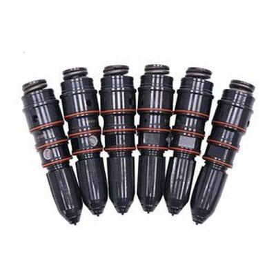 6-Piece Fuel Injector 4914308 for Cummins NTC NH N855 NT855 Engines