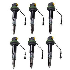 6Pcs Fuel Injector 4964171 4955525 for Cummins QSK19 K19 K38 Engine