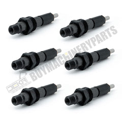 6Pcs Fuel Injectors 3802677 3802365 For 91-93 Dodge Cummins 5.9L 12V Pump W/Int