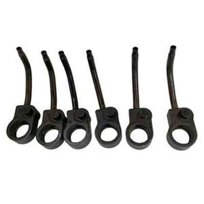 6 Pcs Piston Cooling Oil Jet 8980206490 for Isuzu 6HK1/4HK1 Hitachi Excavators