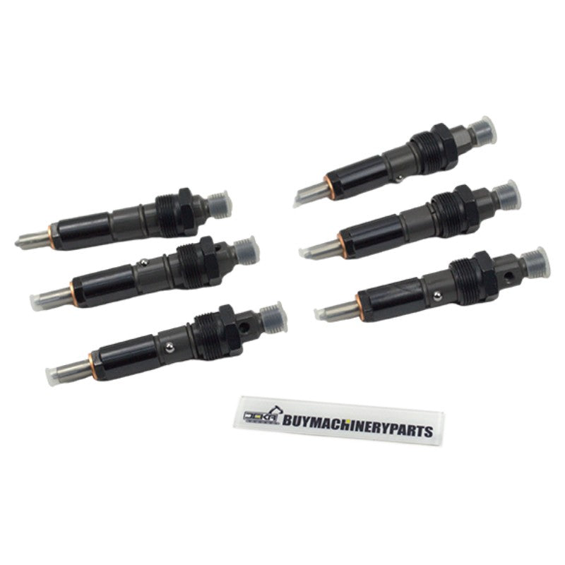 6X 50HP Fuel Injectors 0432131837 3919350 3919339 0432131837 39-193-50 for Dodge Cummins 5.9L 6BT Diesel Engeine 1989-1993 - Buymachineryparts