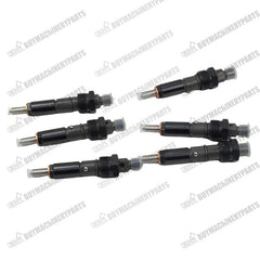 6X 50HP Fuel Injectors 0432131837 3919350 3919339 0432131837 39-193-50 for Dodge Cummins 5.9L 6BT Diesel Engeine 1989-1993 - Buymachineryparts