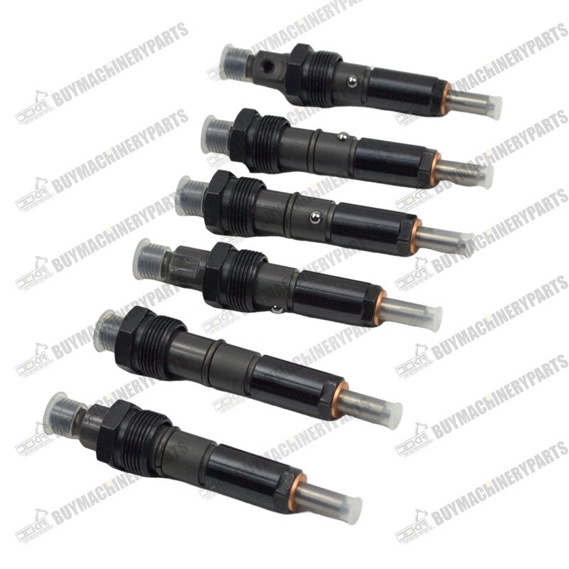 6X 50HP Fuel Injectors 0432131837 3919350 3919339 0432131837 39-193-50 for Dodge Cummins 5.9L 6BT Diesel Engeine 1989-1993 - Buymachineryparts