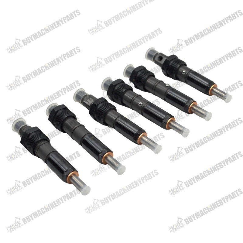 6X 50HP Fuel Injectors 0432131837 3919350 3919339 0432131837 39-193-50 for Dodge Cummins 5.9L 6BT Diesel Engeine 1989-1993 - Buymachineryparts