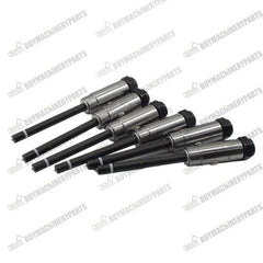 6X Fuel Injector Pencil Nozzles 4W7017 0R3421 8N7007 0R1744 for Caterpillar Cat Engine 3306 3406 3406B 3406C 3412 3408 3408B 3408C SR4 Diesel Engine Excavator 245 - Buymachineryparts