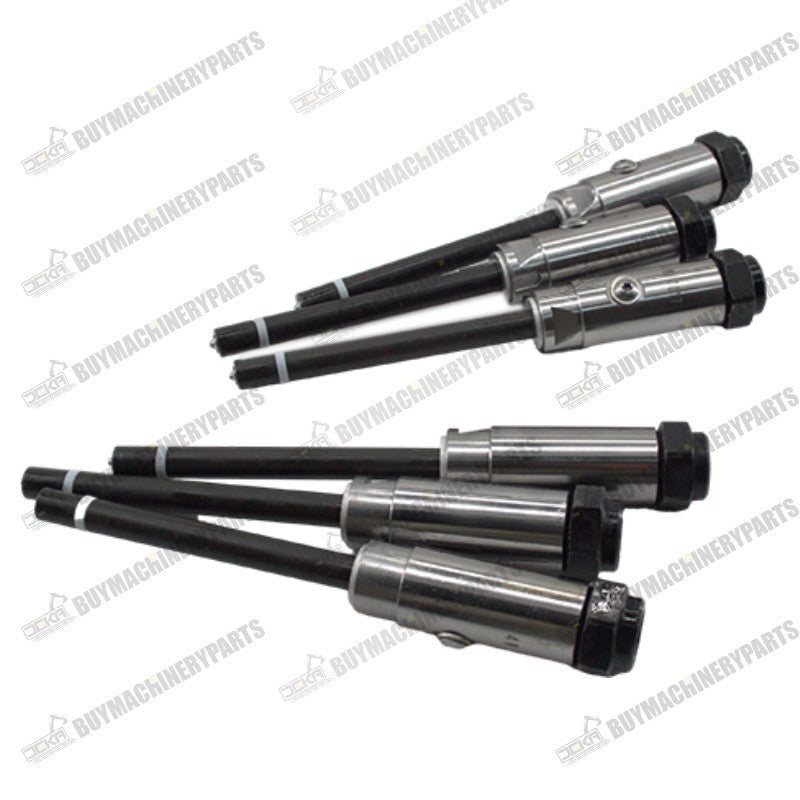 6X Fuel Injector Pencil Nozzles 4W7017 0R3421 8N7007 0R1744 for Caterpillar Cat Engine 3306 3406 3406B 3406C 3412 3408 3408B 3408C SR4 Diesel Engine Excavator 245 - Buymachineryparts