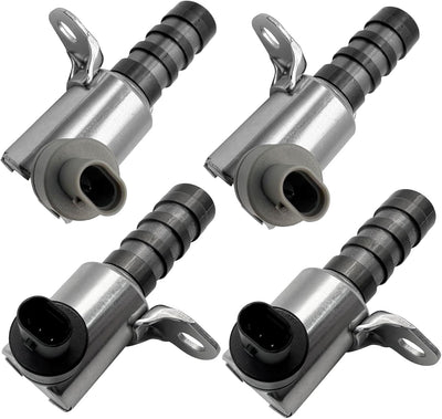 4 PCS 917-197 917-198 AT4Z6M280A AT4Z6M280B OCV Oil Control Variable Valve (3.3L 3.5L 3.7L) Timing VVT Solenoid For Ford Explorer Transit F150 Flex Edge Expedition Mustang Taurus,For Lincoln MKX MKS