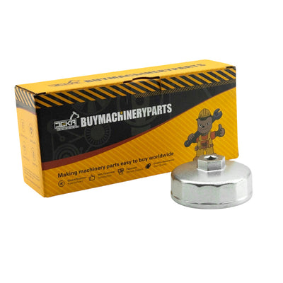 Herramienta de llave de filtro de aceite de 74 mm y 14 flautas para Audi Volkswagen VW Porsche Mazda Ford