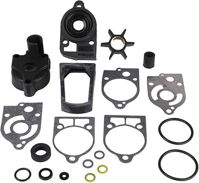 77177A3 Water Pump Repair Kit with Housing Replacement for Mercury and Mariner 2-Cycle Outboards 30 HP - 70 HP - Replace 46-77177A3 Sierra 18-3324 GLM12100