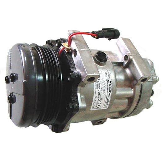 7H15SHD A/C Compressor 87802912 for New Holland Tractor T6050 TS125A T6060 T6070 T6080 T6010 T6020 T6030 TS135A T6040 TS100A