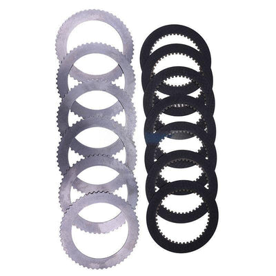 7x D70672 e 6x D50083 Power Shuttle Friction & Counter Plates Set para CASE 350 480C 580C 584C 585C 586C 